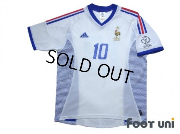 France 2002 Away Shirt #10 Zidane - Online Store From Footuni Japan