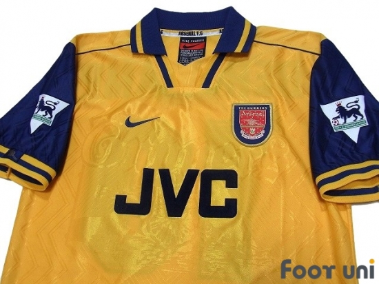 Arsenal 1996-1997 Away Shirt #10 Bergkamp - Online Store From