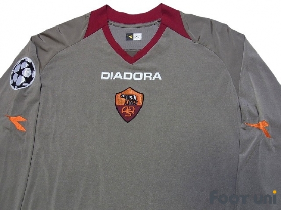 AS Roma 2006-2007 3rd Long Sleeve Player Shirt #16 De Rossi