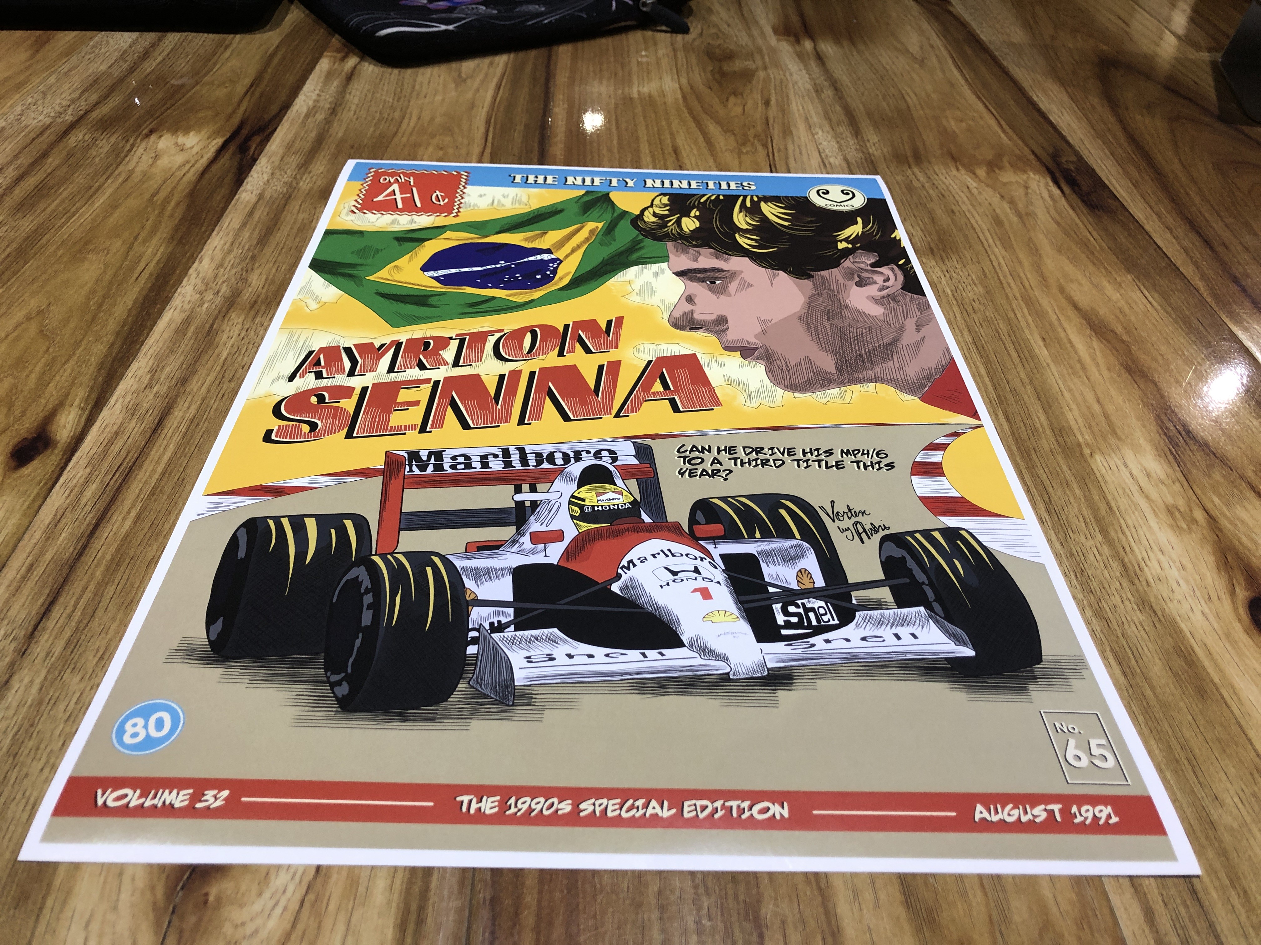 F1 AYRTON SENNA FORMULA 1 1994 SAN MARINO (IMOLA) GRAND PRIX RACE