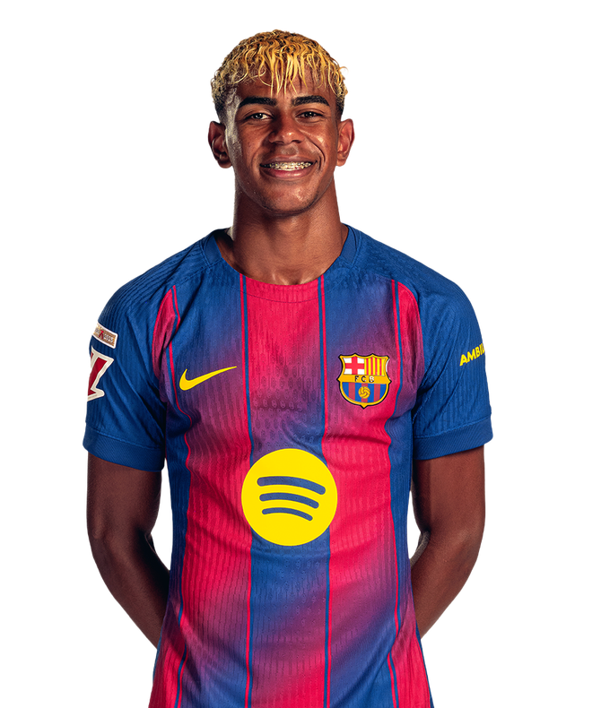 Lamine Yamal | 選手データ サイドプレーヤー | FCバルセロナ公式サイト