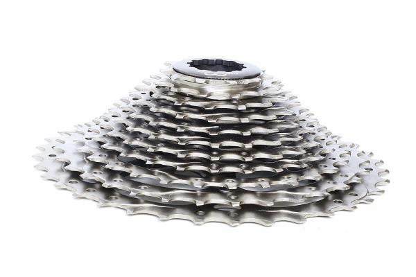 11-34カセット、11スピードスプロケットシルバーグレー | カセット