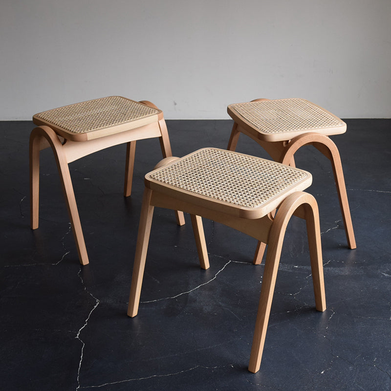 秋田木工 NO.202スツール 籐座面/オイル塗装（別注タイプ） – FELICE