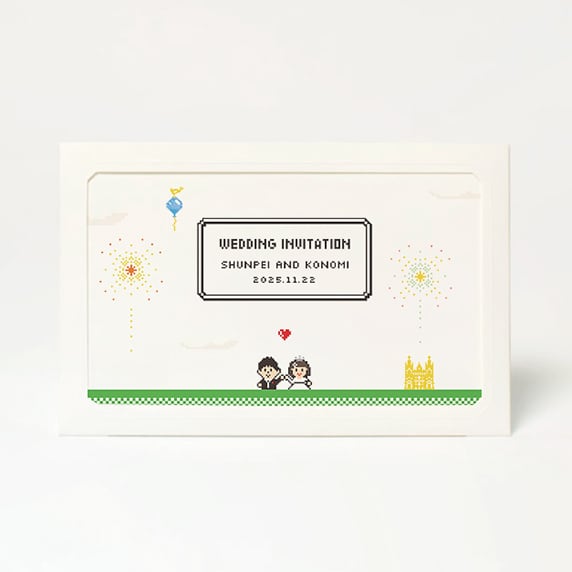 招待状手作りの新しいカタチ「favori クラウド」｜ピクセルブロック招待状