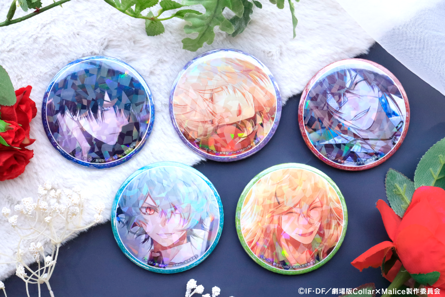 オトメイトの大人気恋愛アドベンチャーゲーム4作品のホログラム缶