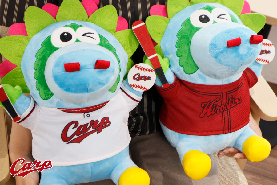 広島東洋カープの『スラィリーBIGぬいぐるみ～ウィンク～』がプライズ