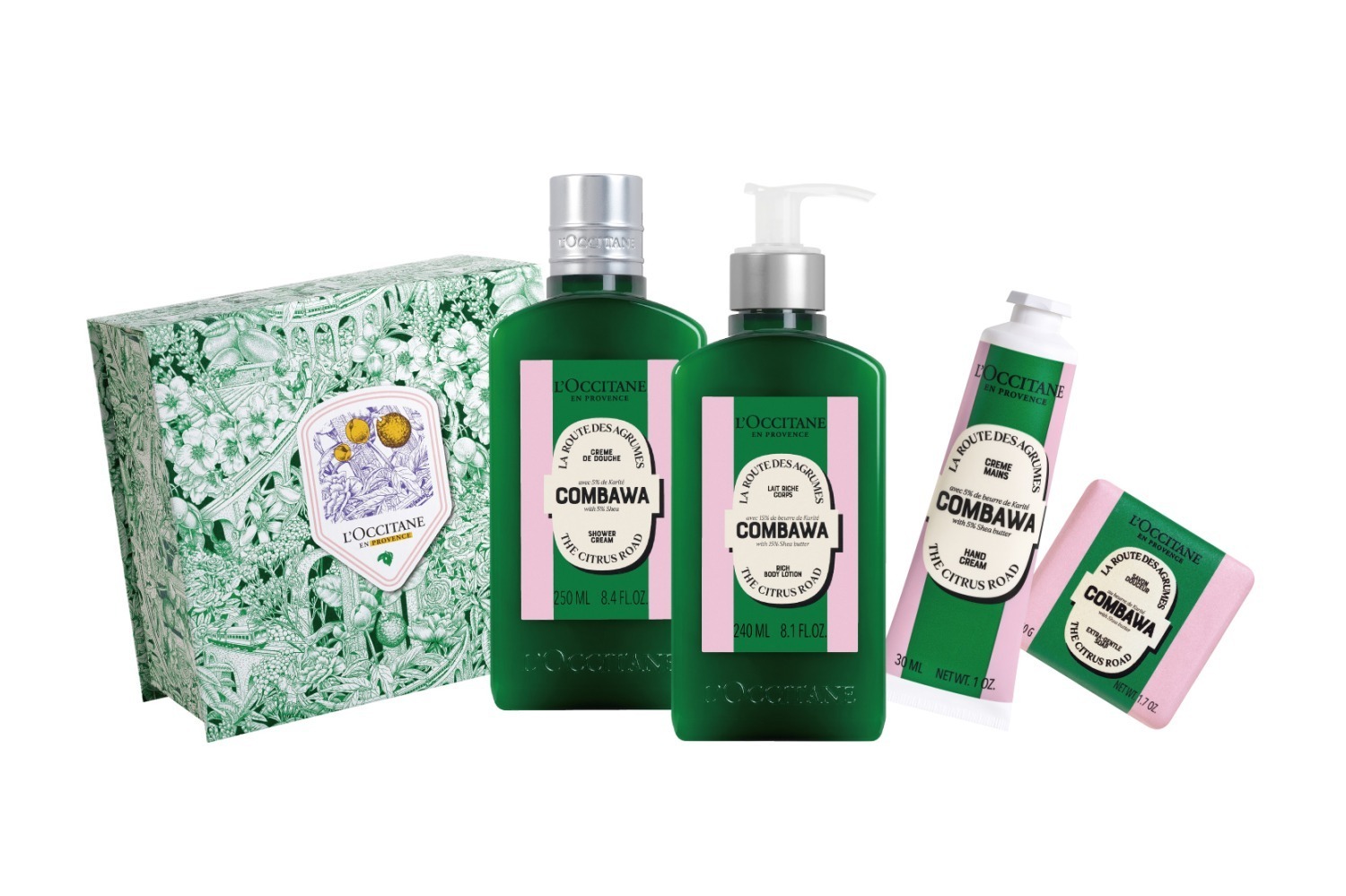 ロクシタン24年クリスマスコフレ・コスメ第2弾、“ローズ×レモン”香水や