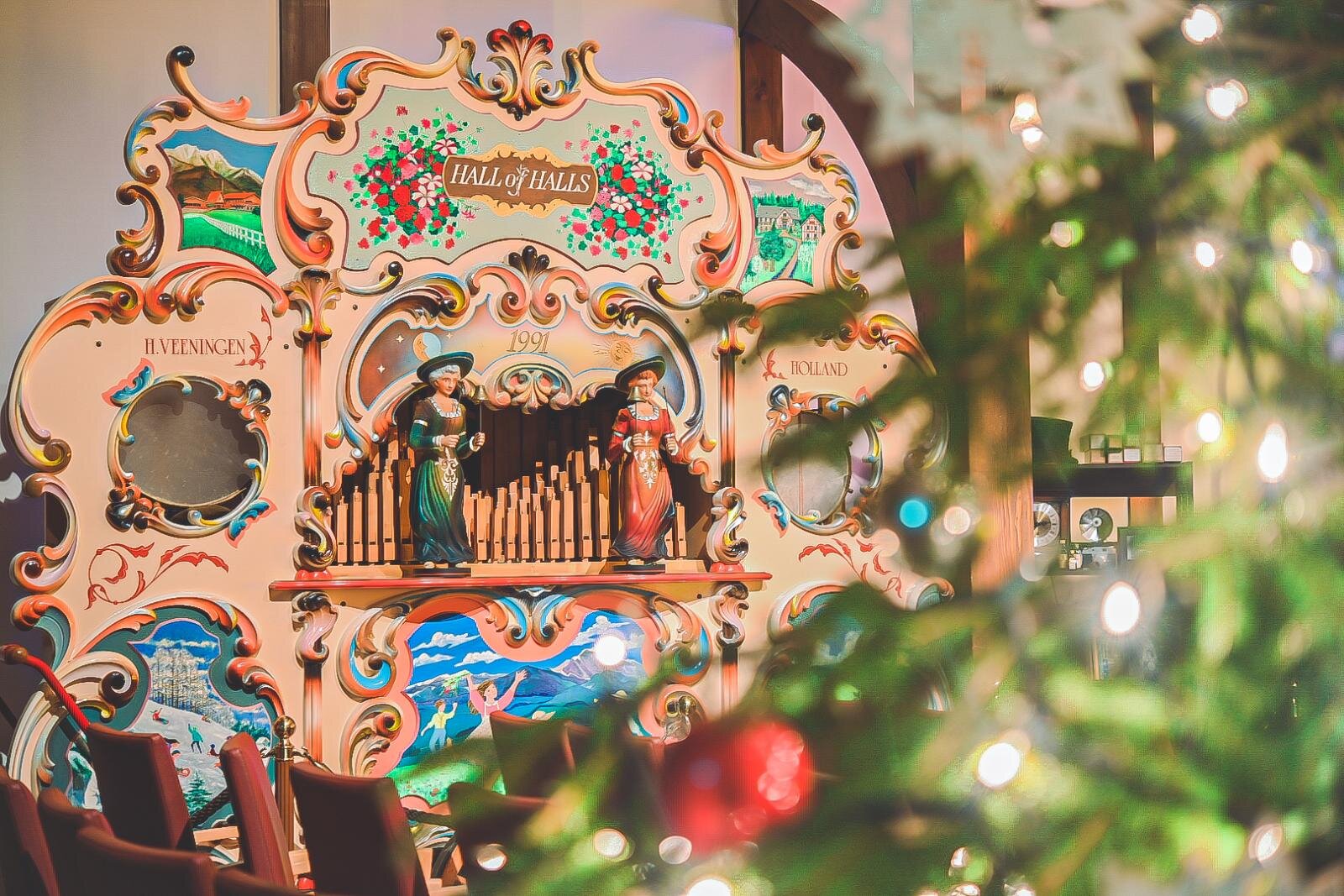 ROKKO森の音ミュージアムのクリスマス、オルガン＆オルゴールの“自動