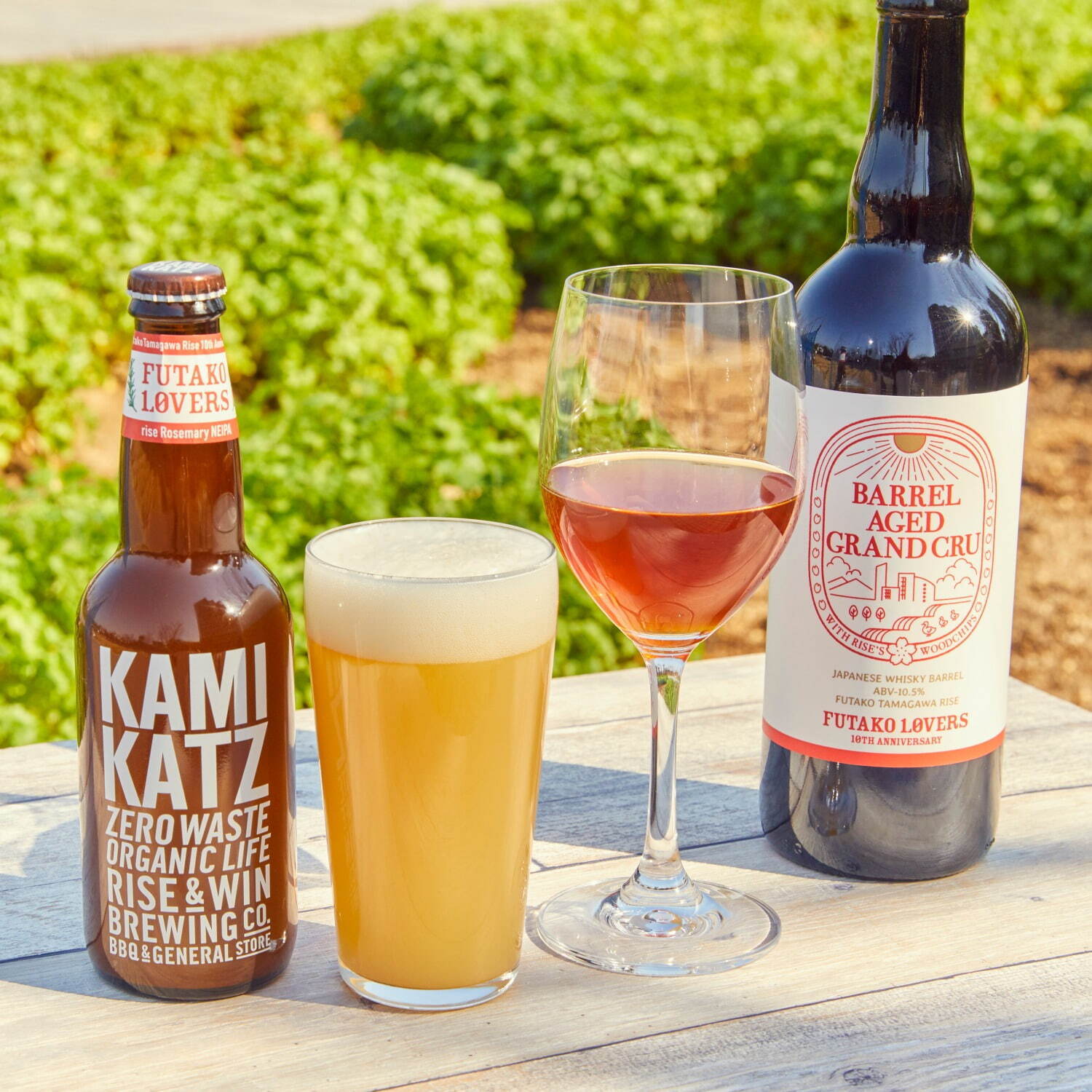 二子玉川ライズ10周年！ ローズマリー＆桜の木香る限定クラフトビール