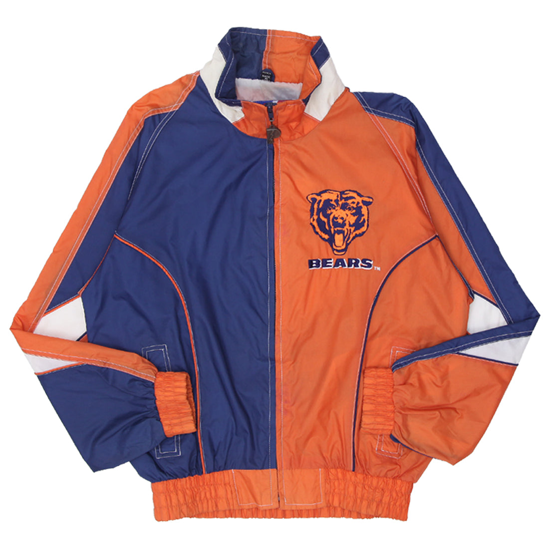 Shop Vintage Pro Player Chicago Bears Full Zip Windbreaker Jacket