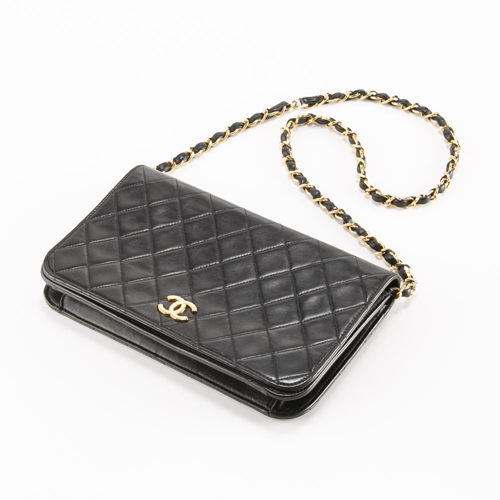 ヴィンテージ・中古】シャネル CHANEL フルフラップ プッシュロック