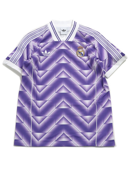 送料無料】ADIDAS REAL MADRID LF JERSEY-PURPLE RUSH/WHITE - FIVESTAR