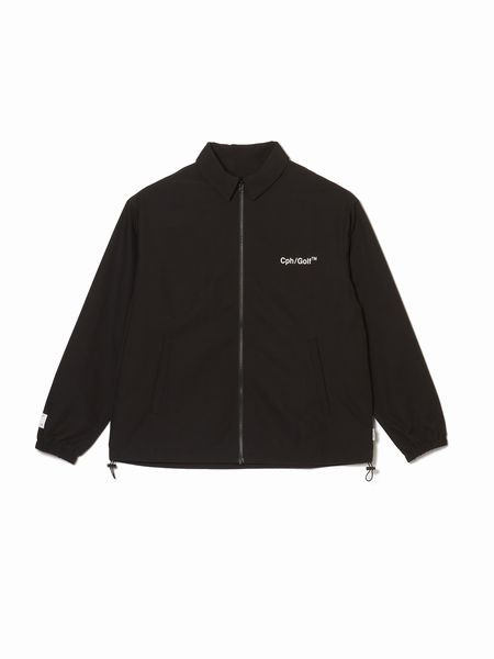 Captains Helm Golf / Cph/Golf™️ZIPPER COACH JKT -Black-