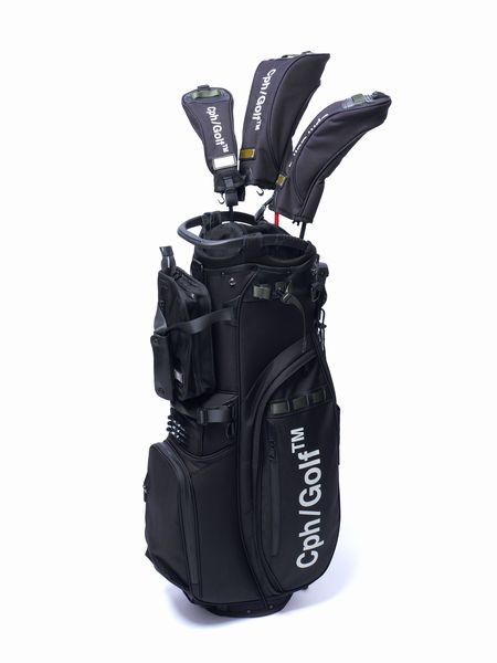 Captains Helm Golf / AS2OV × Cph/Golf™ #CORDURA CADDY BAG -Black-