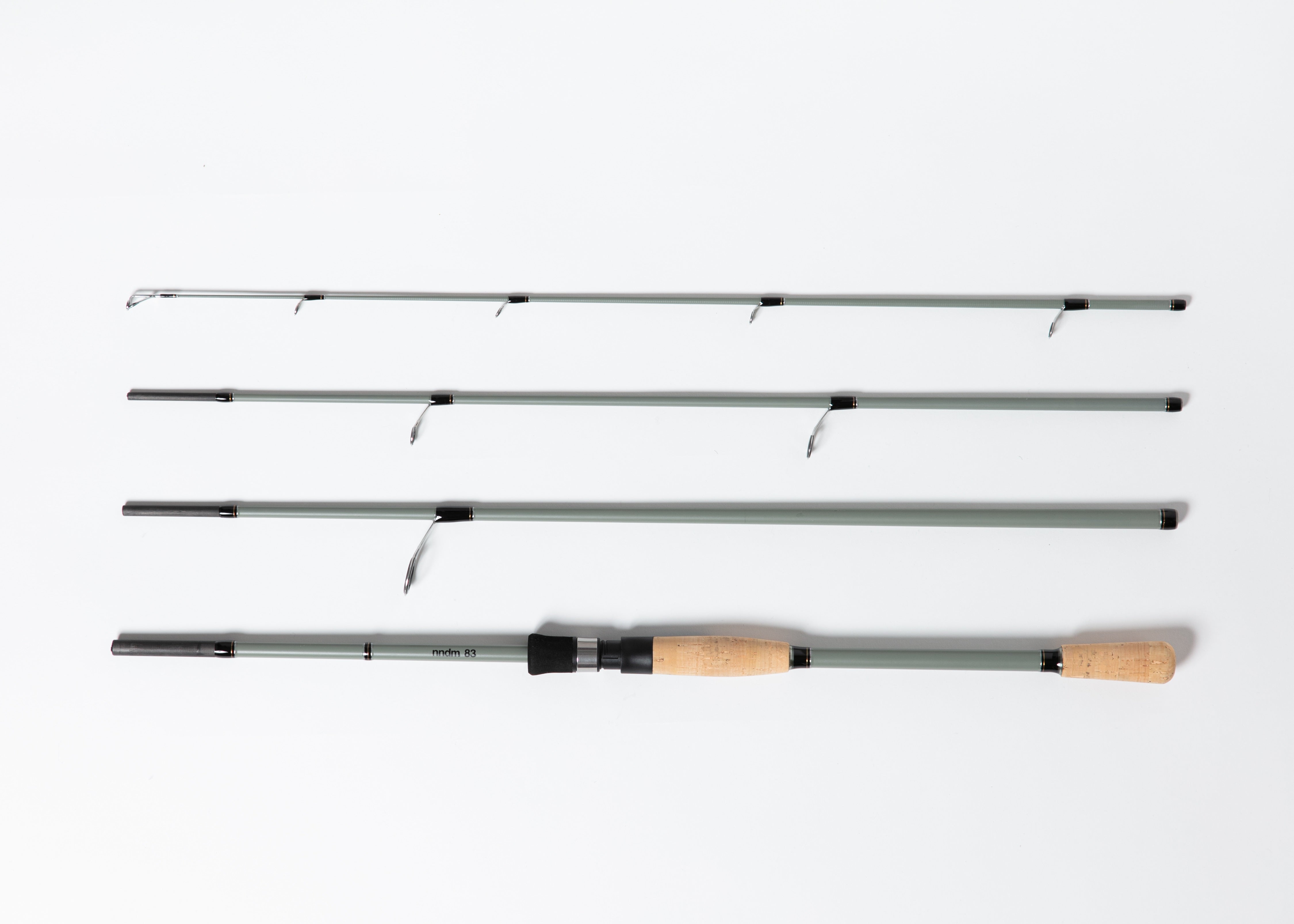 nndm 83 ライトカーキ コンパクトロッド スピニングリールタイプ