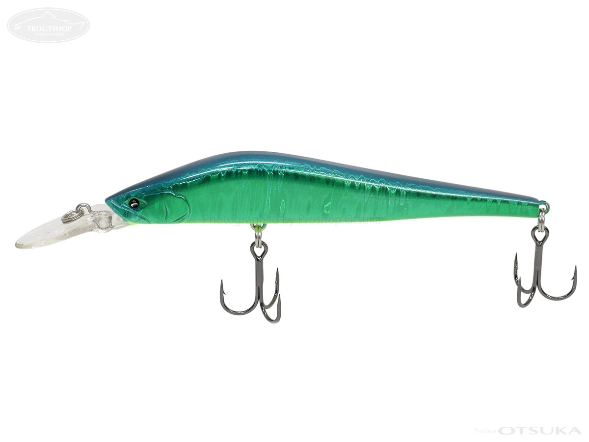 リヴ 110F-MD 110mm 11g フローティング #17 ターコイズブルーグリーン