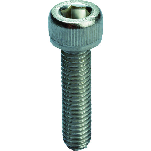 □TRUSCO 六角穴付ボルト スチール メッキ 全ねじ M8×25