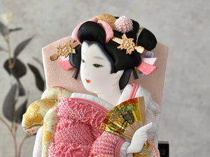 おしゃれ・かわいい・コンパクト羽子板 / 匠一好 / 鹿の子10号B – 人形