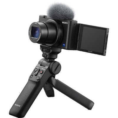 ソニー SONY デジタルカメラ VLOGCAM ZV-1G シューティンググリップ