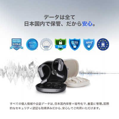 ZENCHORD 1 クラシックホワイト AI議事録イヤホン Notta対応 オープン