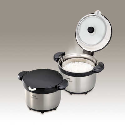 サーモス 真空保温調理器 シャトルシェフ クリアステンレス KBG-3000