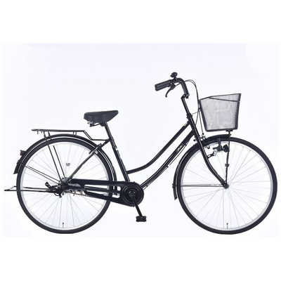 あさひ 自転車 アフィッシュW ［26インチ］ ブラック 【組立商品につき