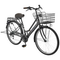 あさひ 自転車 26インチ ボールドライン [外装6段] マットブラック