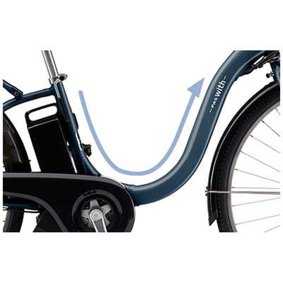ヤマハ YAMAHA 電動アシスト自転車 26インチ PAS with パス ウィズ [3