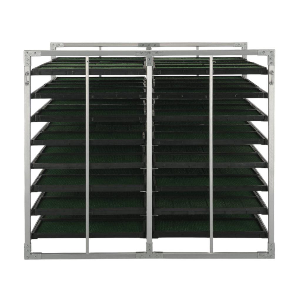 アルミ製苗棚水平式80枚用 の通販 | ホームセンター コメリドットコム