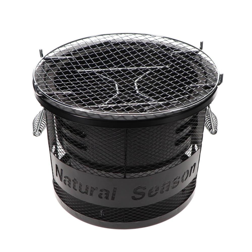 ナチュラルシーズン テーブル七輪コンロ 丸型 の通販 | ホームセンター