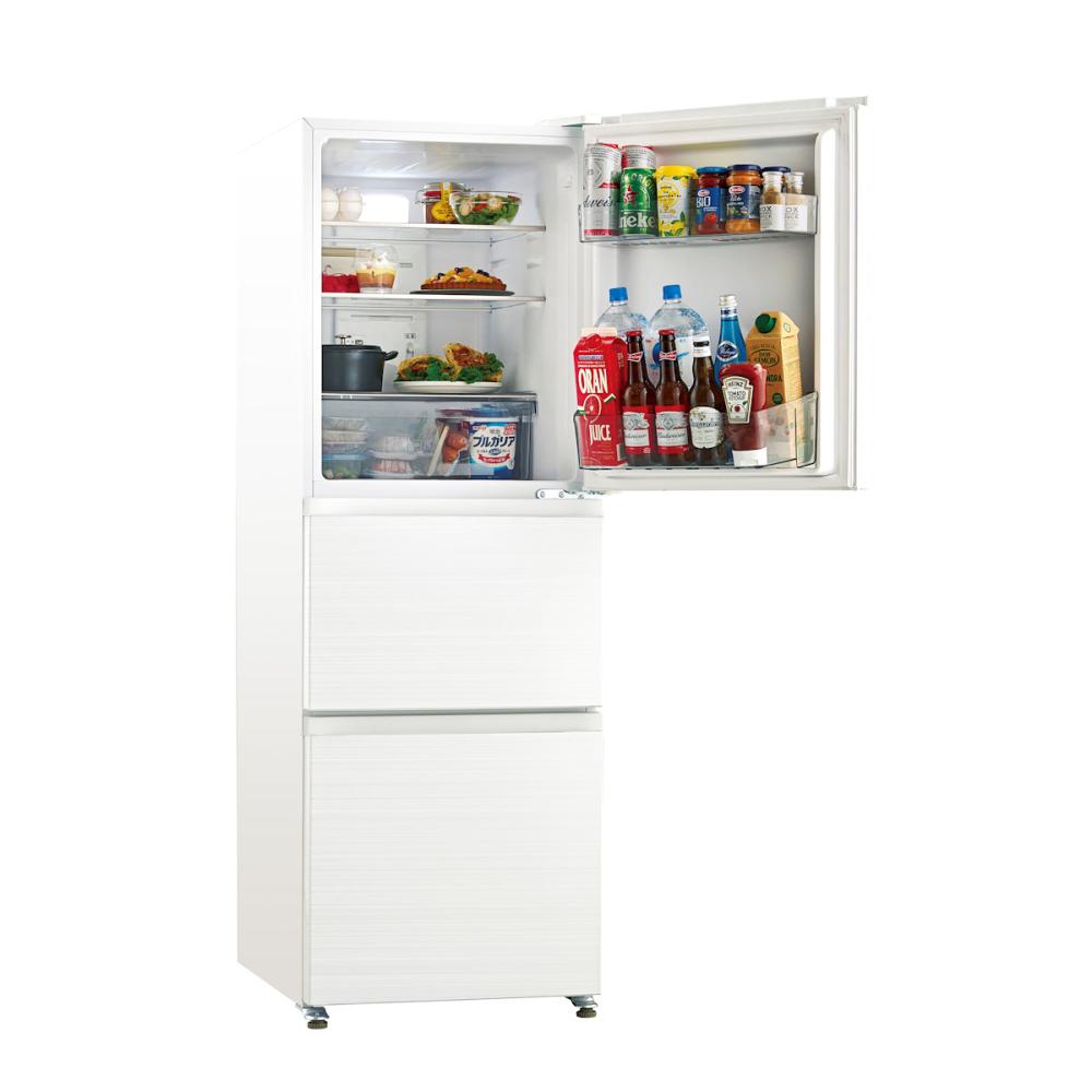 ハイアール 3ドア冷蔵庫 286L リネンホワイト JR－CV29C