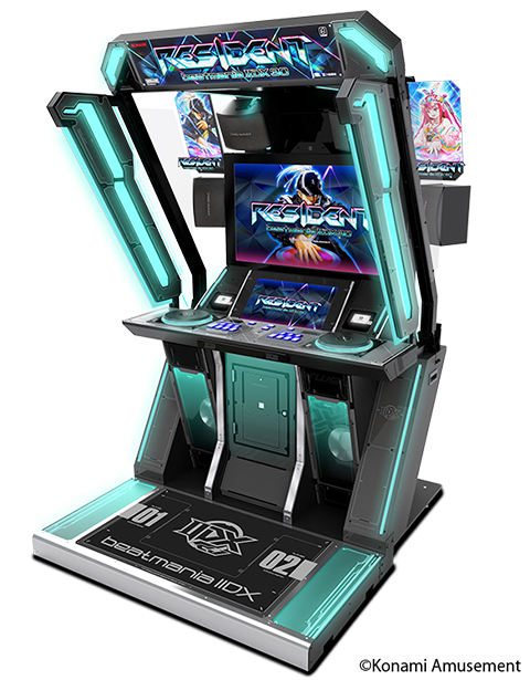 beatmania IIDX Distorted パネル Beatmania IIDX 13 DistorteD 筐体