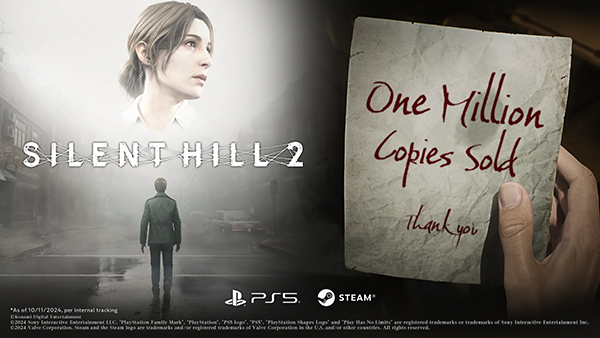 サイコロジカルホラー『SILENT HILL 2』全世界累計出荷本数が100万本を