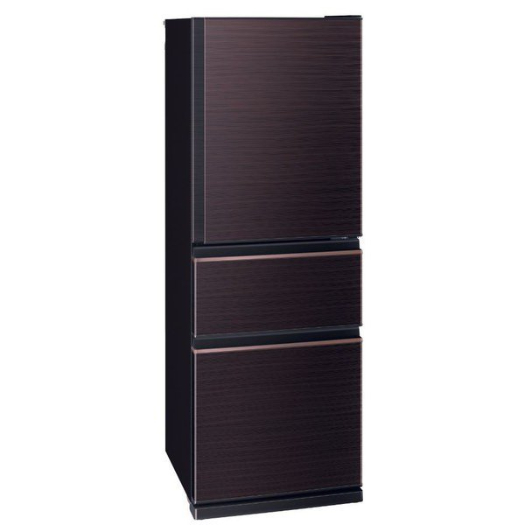 三菱電機】MR-CX33G-BR 冷蔵庫 （330L・右開き） 3ドア CXシリーズ