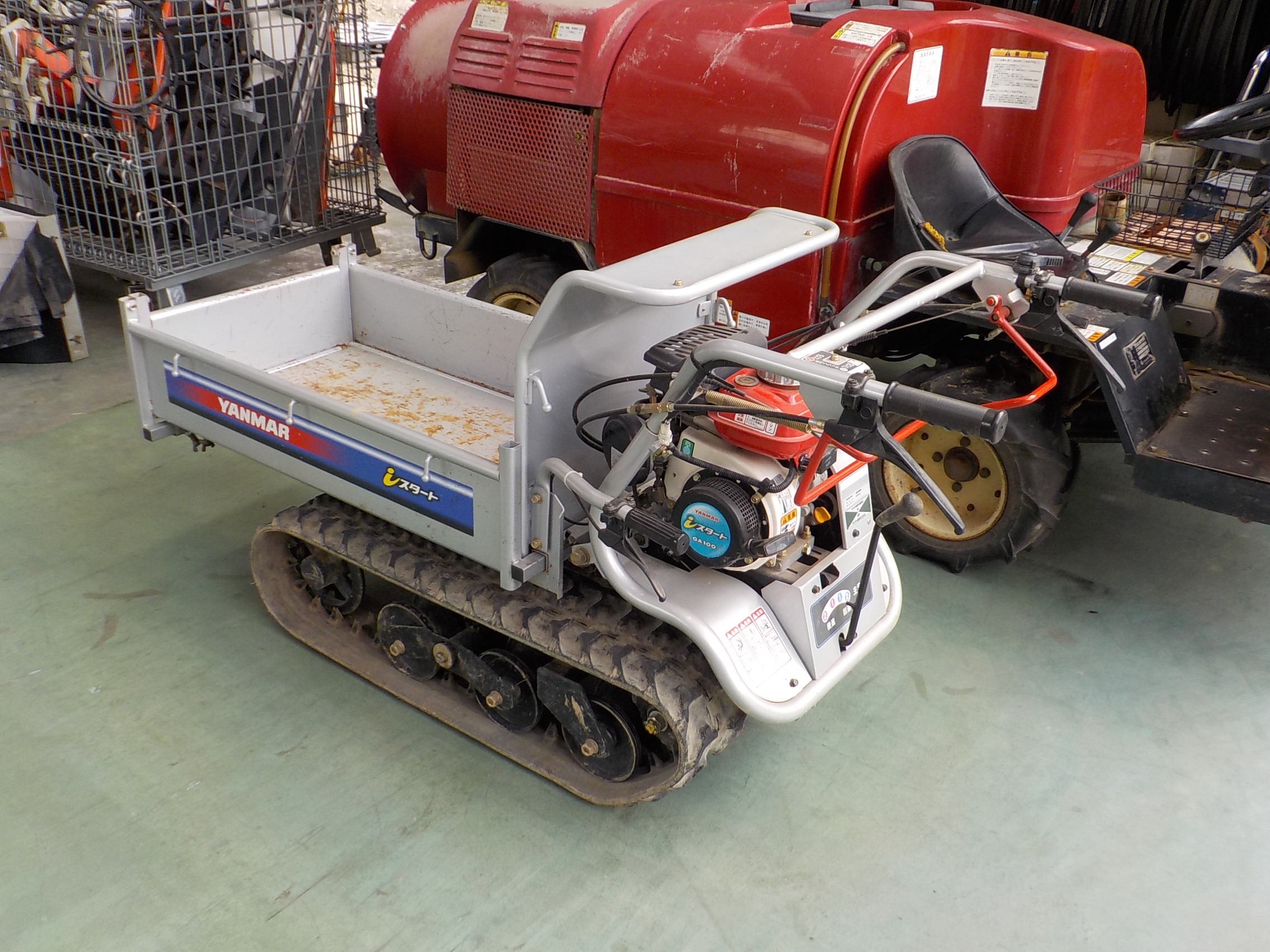 ヤンマー クローラ運搬車 MCG900I 3.3ps 積載重量250㎏ クローラ