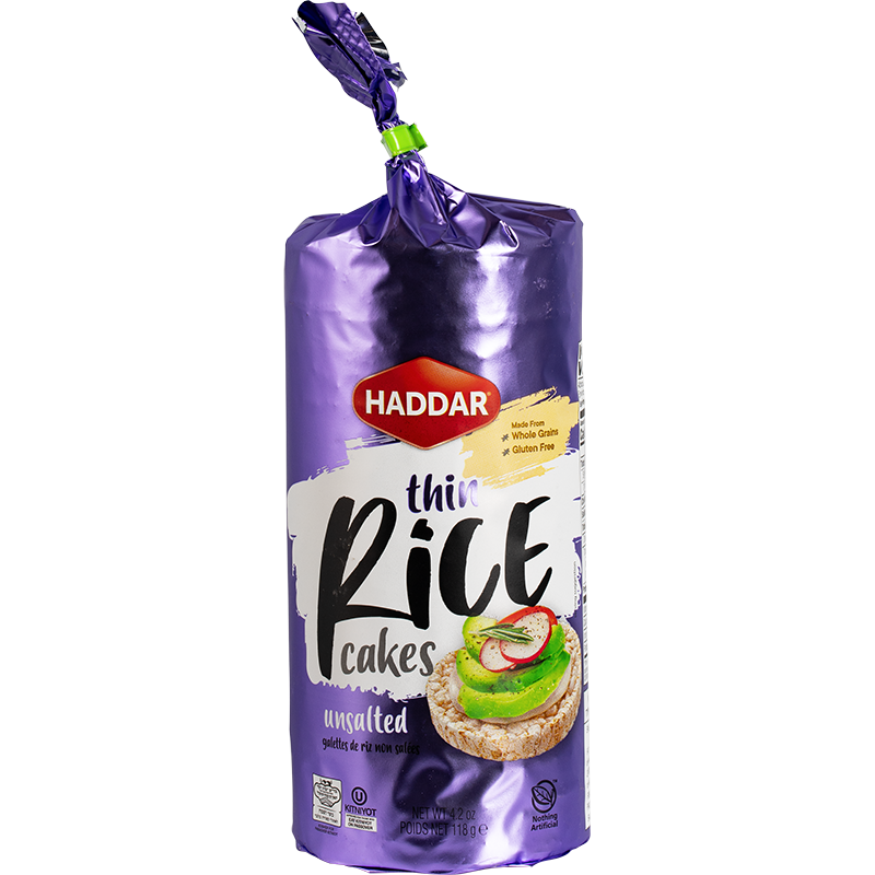 Rice Cakes Himalayan Salt 4.2Oz Haddar (P) - Kayco