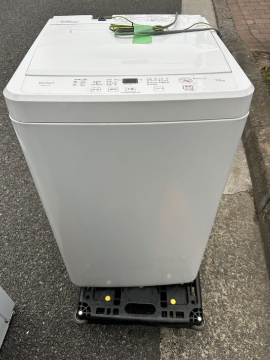 兵庫県神戸市にて YAMADA (ヤマダ) 7.0kg 全自動洗濯機 YWM-T70L 出張