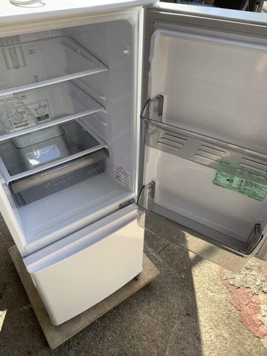 MITSUBISHI（三菱）2ドア冷蔵庫 MR-P15E2H-W 2023年製【羽村市羽中