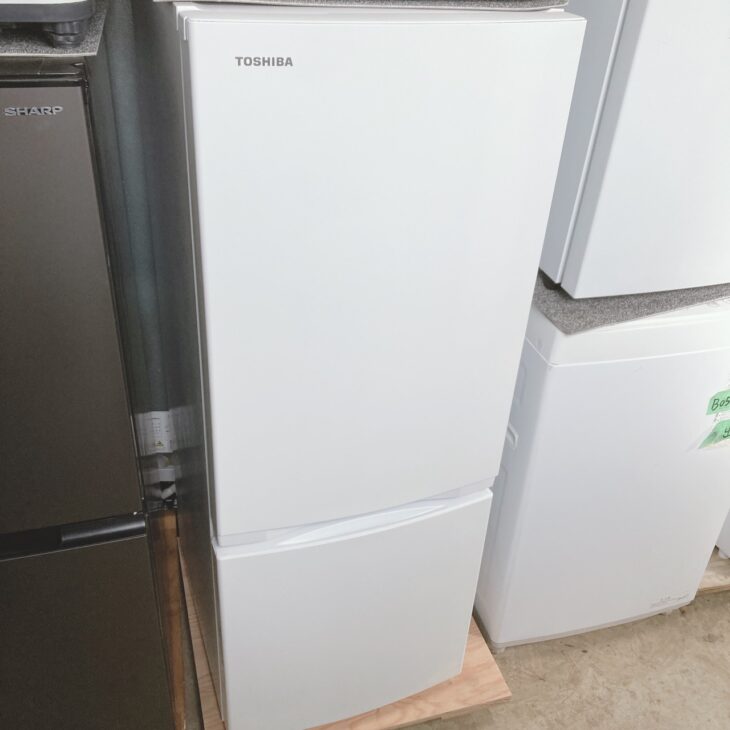 東京都羽村市 出張買取 東芝 冷凍冷蔵庫 GR-V15BS（W） 2024年製 美品