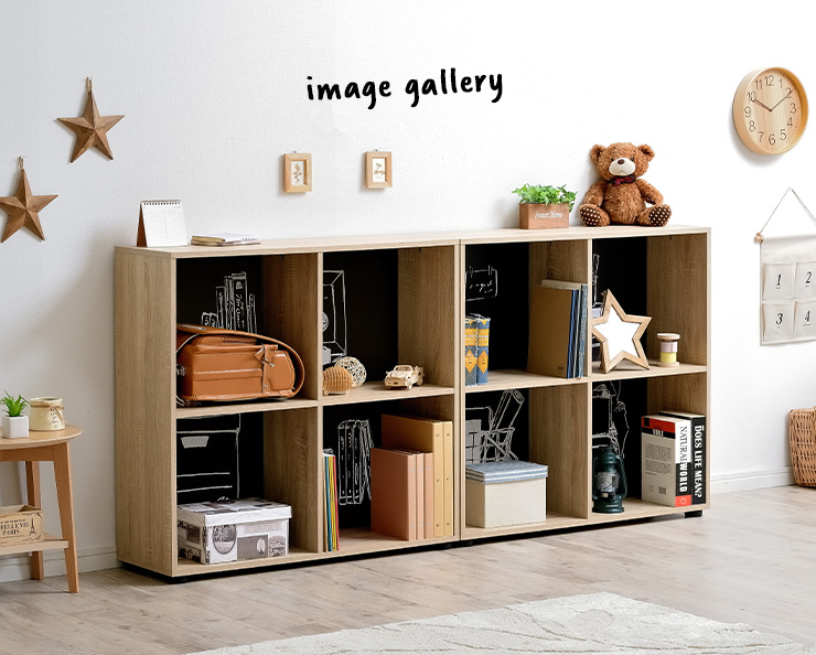 おしゃれなイラスト付きラック Sketch(スケッチ) 2色対応の通販情報