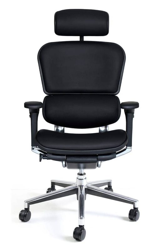 エルゴヒューマンチェア Basic ハイタイプ 革張り EH-HAL