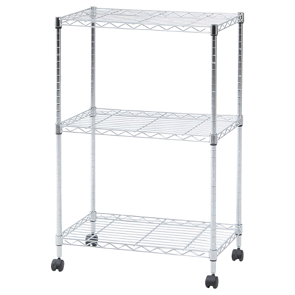 3段メタルマルチシェルフ 幅600 奥行350 高さ920 FB-MS-63593CR 通販