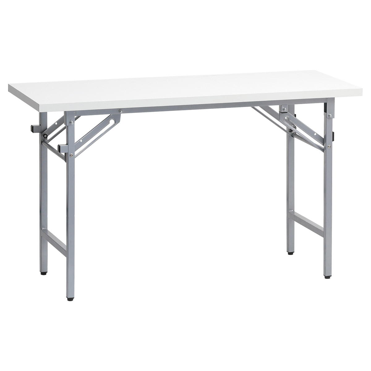 折りたたみテーブル 棚無しタイプ 幅1200 奥行450 高さ700 NTH-1245