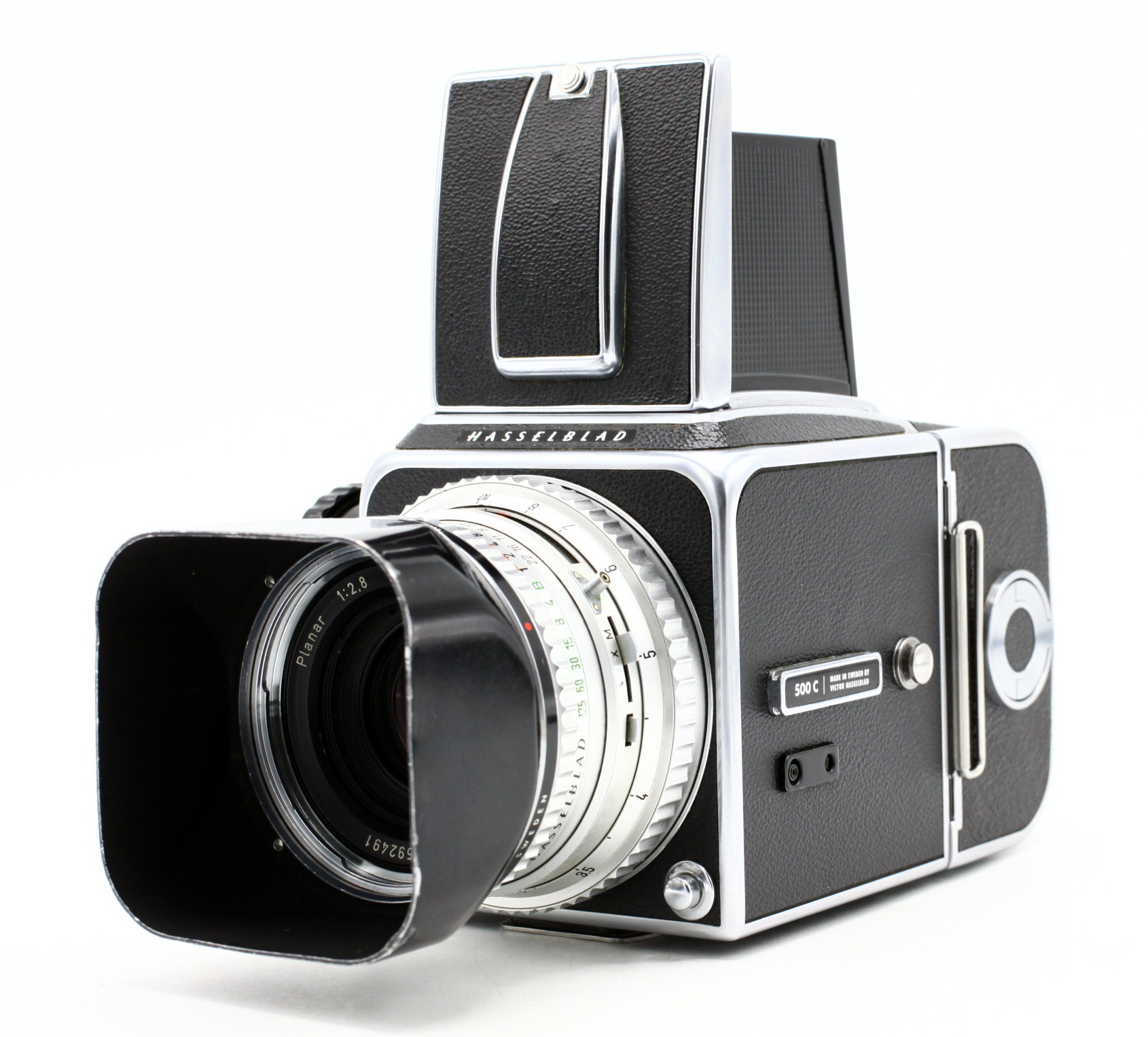 Occ- Hasselblad 500C+ Carl Zeiss planar 80mm F2.8 Chrome + A12