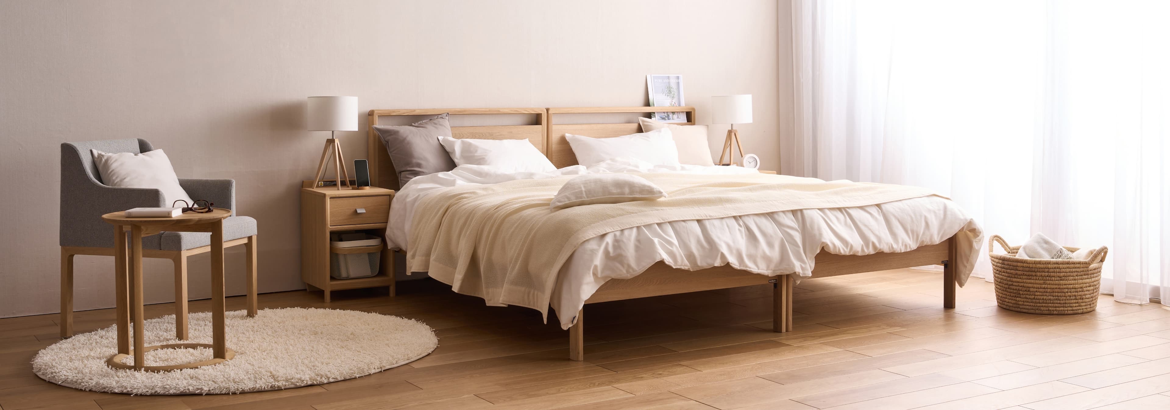 ベッドフレーム／NW21モデル ｜暮らしで変わる家具選び｜【公式