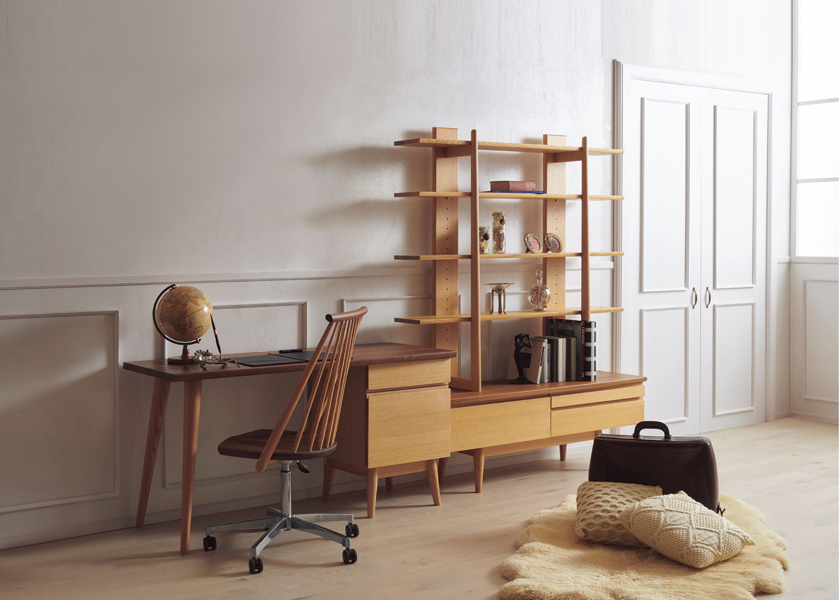 デスクチェア - 国産無垢家具は飛騨高山発の家具メーカー KASHIWA