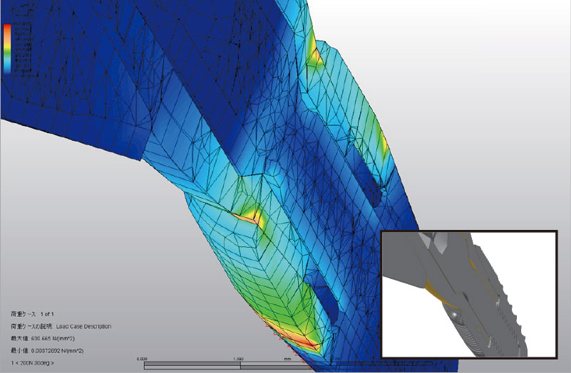 応力解析図｜株式会社ヨシオカ