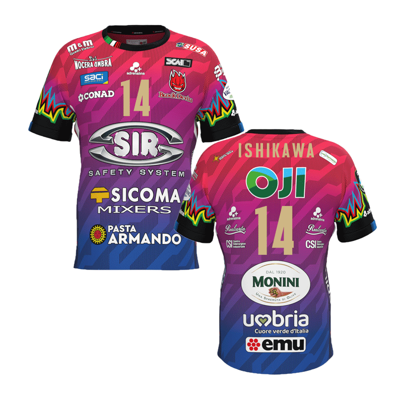 バレーボール イタリア セリエAセーフティペルージャ 2024-25試合用