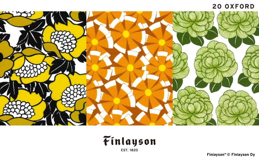 清原株式会社 :: 「Finlayson」より新生地発売のお知らせ