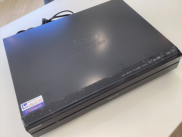 WAIT」と点滅して電源が入らない東芝Blu-rayレコーダーの修理 東芝